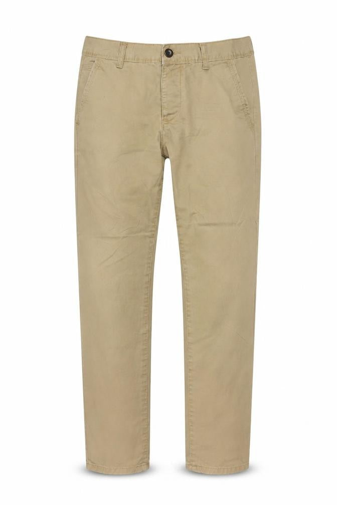 Topman Men's Beige Skinny Chino Trousers W32 L32 Cotton