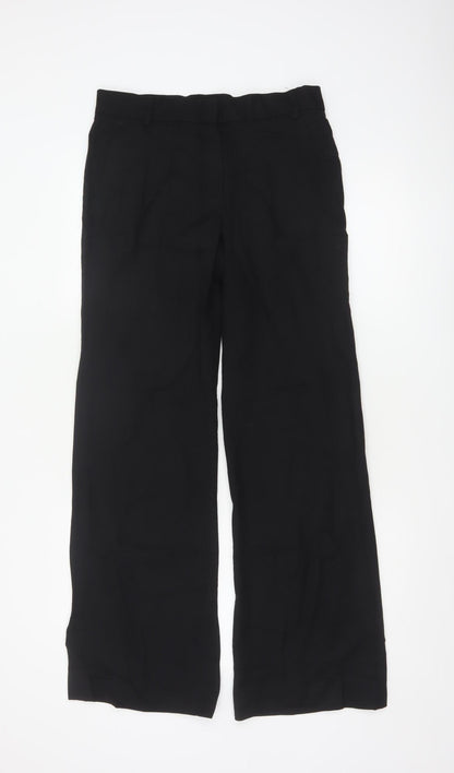 Nicole Farhi Women's Black Wool Dress Pants Size 10