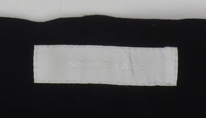 Nicole Farhi Women's Black Wool Dress Pants Size 10