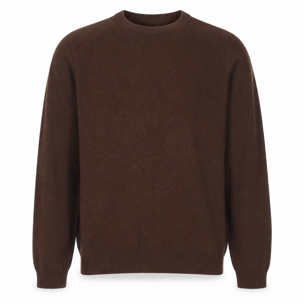 Marks and Spencer Men's Brown Wool Pullover Jumper M