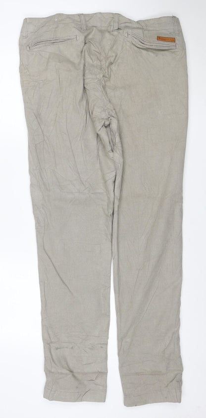 Knowledge Cotton Apparel Men's Beige Chino Trousers W36 L32