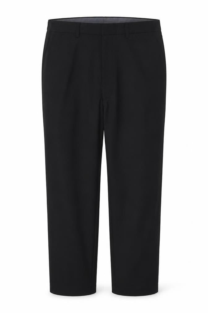 Marks and Spencer Men's Black 36 Regular Fit Dress Trousers