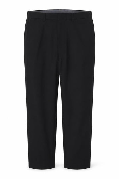 Marks and Spencer Men's Black 36 Regular Fit Dress Trousers