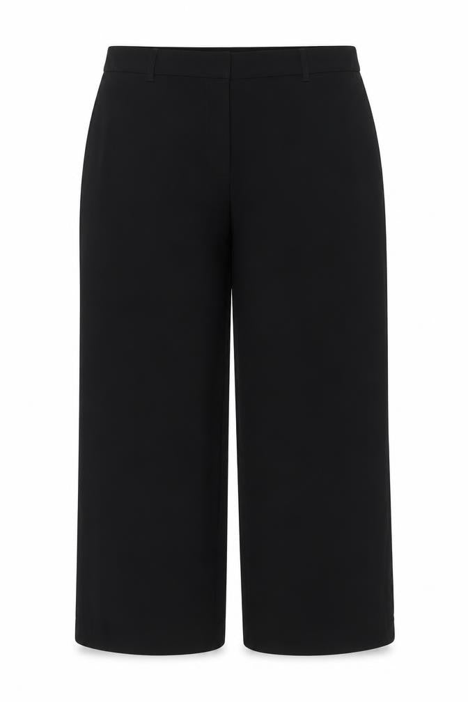 Marks and Spencer Women's Black Size 18 Stretch Straight Trousers