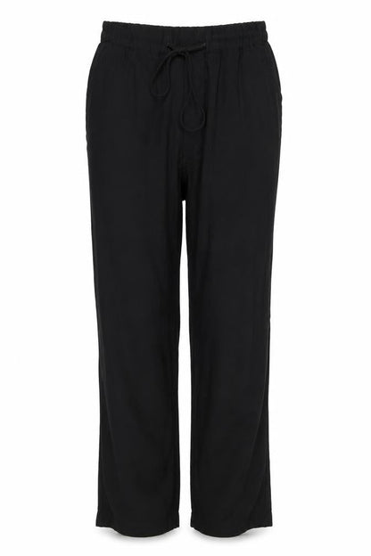 Marks & Spencer Women’s Black Size 8 Long Peg Trousers Viscose