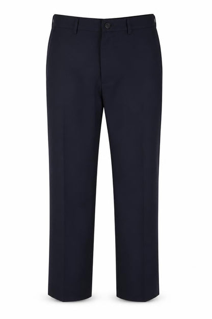 Marks and Spencer Men's Black 34S Regular Fit Dress Trousers