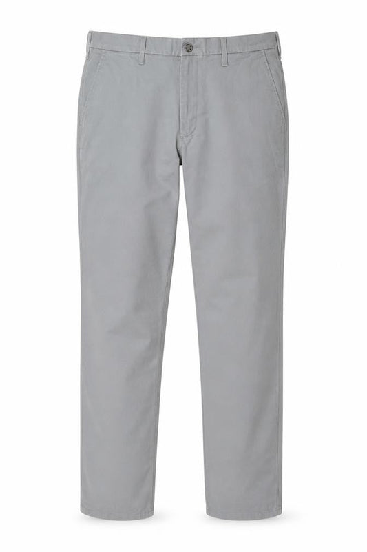 Marks and Spencer Men’s Grey Slim Fit Chino Trousers 38x33