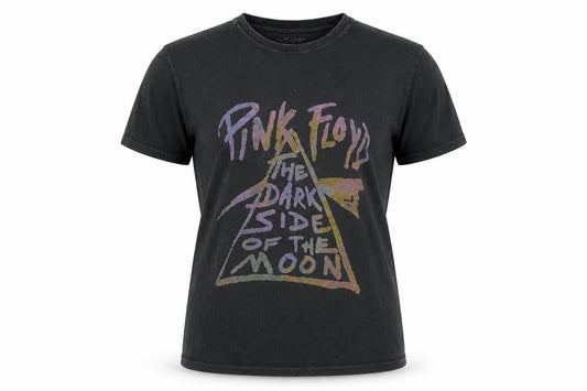 New Look Women’s Black Pink Floyd Graphic T-Shirt Size 12