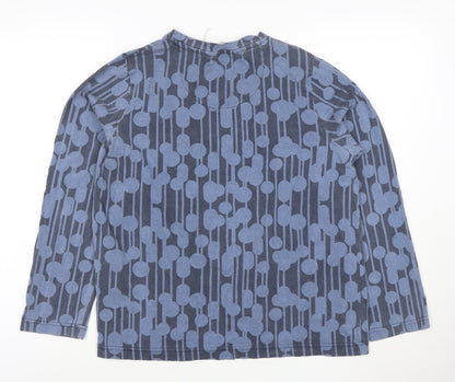 Regatta Women Blue Cotton Long Sleeve Jersey Top Size 14