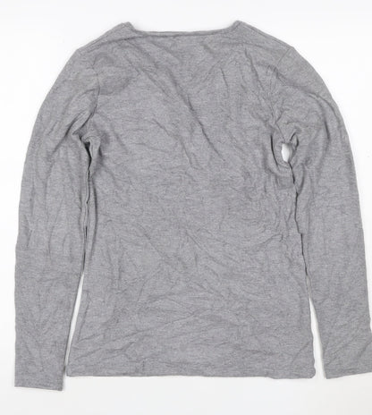 Marks and Spencer Women’s Grey Long Sleeve Heatgen Top Size 16