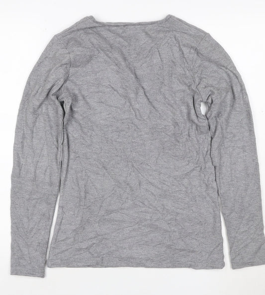Marks and Spencer Women’s Grey Long Sleeve Heatgen Top Size 16