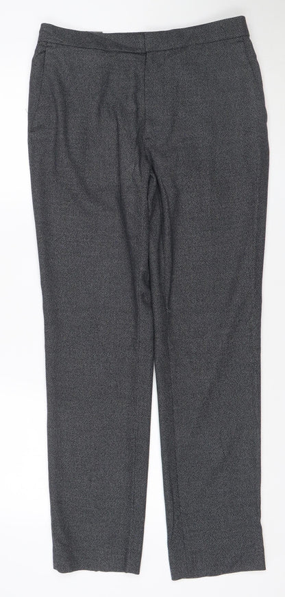 Marks and Spencer Autograph Mens Grey Slim Fit Trousers 32R