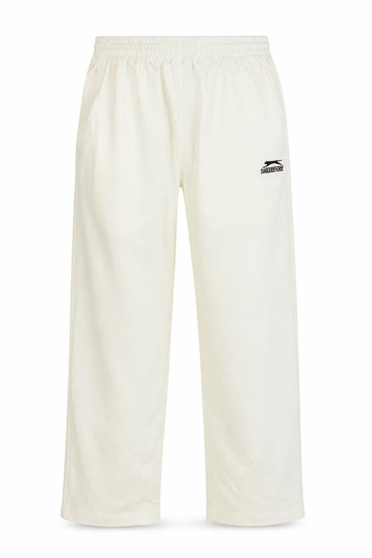 Slazenger Men Ivory Regular Fit Sweatpants S Lightweight Sports Trousers