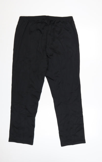 Damart Women’s Black Size 16 Elastic Waist Straight Trousers