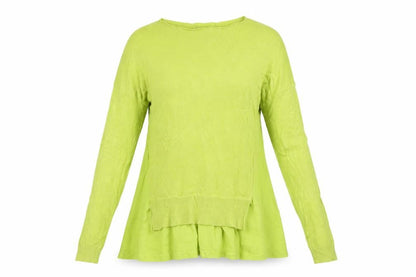 Finery Women’s Green L/XL Long Sleeve Pullover Jumper