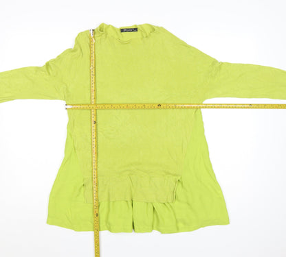 Finery Women’s Green L/XL Long Sleeve Pullover Jumper
