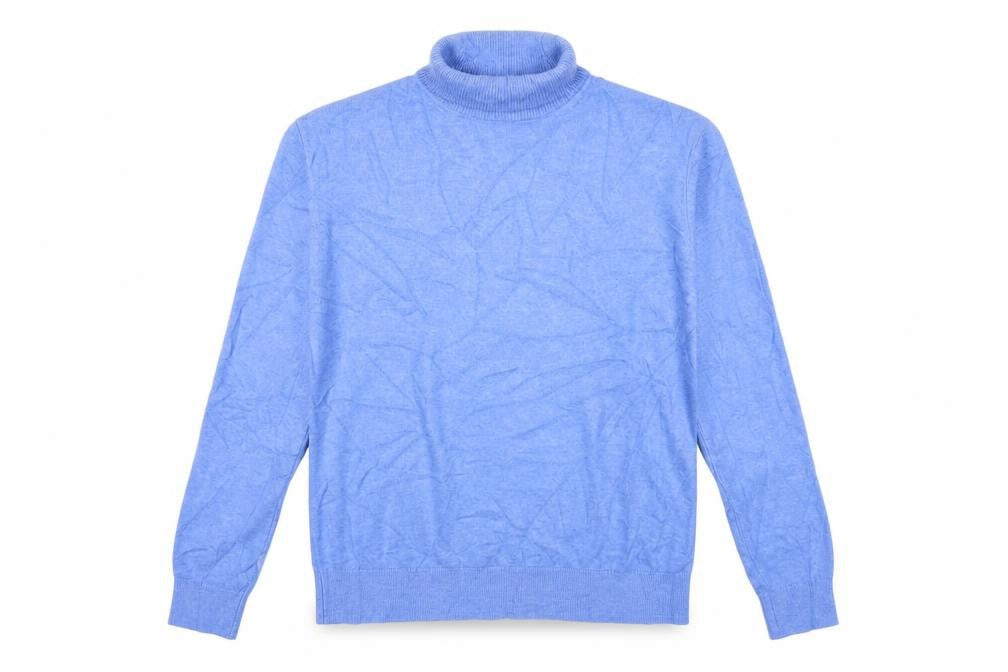 Marks & Spencer Women’s Blue Roll Neck Pullover Jumper Size M
