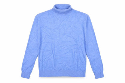 Marks & Spencer Women’s Blue Roll Neck Pullover Jumper Size M
