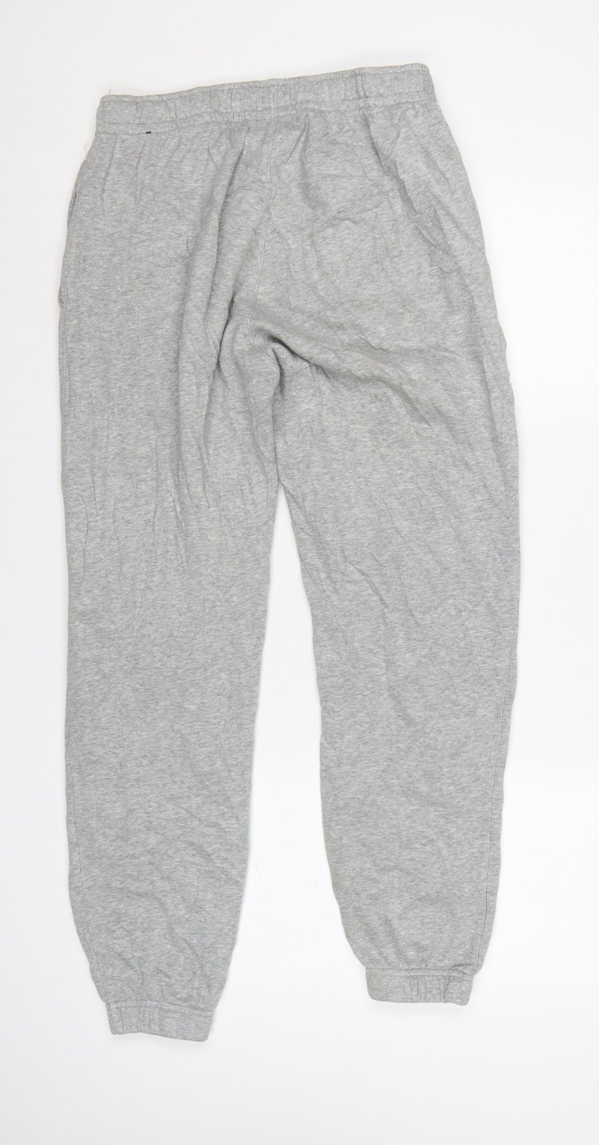 Nike Men's Grey Jogger Sweatpants S Regular Fit Elastic Waist