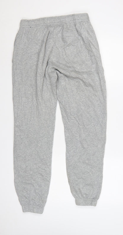 Nike Men's Grey Jogger Sweatpants S Regular Fit Elastic Waist