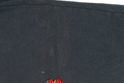 Nike Womens Black XS Sweatpants Cotton Elastic Waist Logo