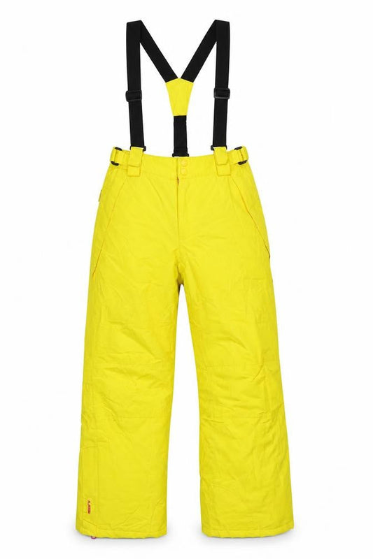 Mountain Warehouse Boys Yellow Waterproof Snow Pants 11-12 Years Insulated