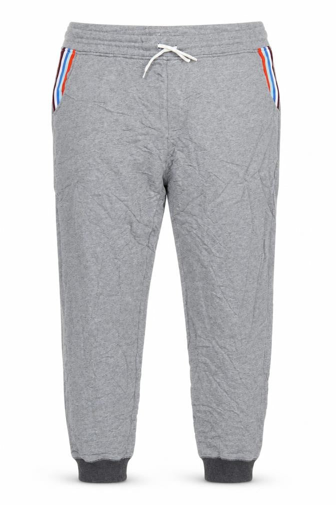 Boden Men's Grey Cotton Jogger Trousers XL Comfortable Casual