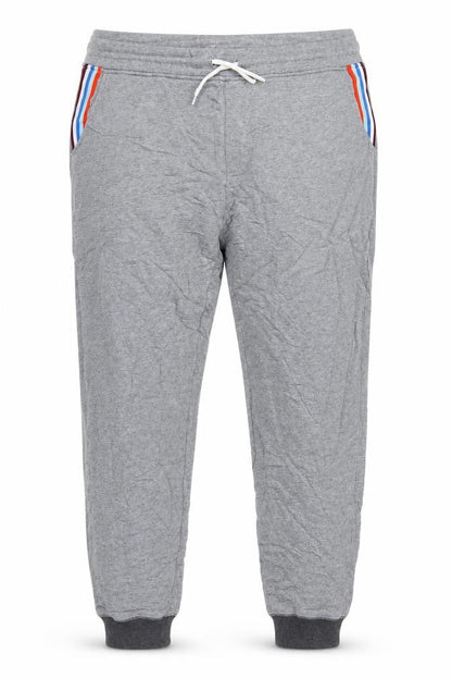 Boden Men's Grey Cotton Jogger Trousers XL Comfortable Casual