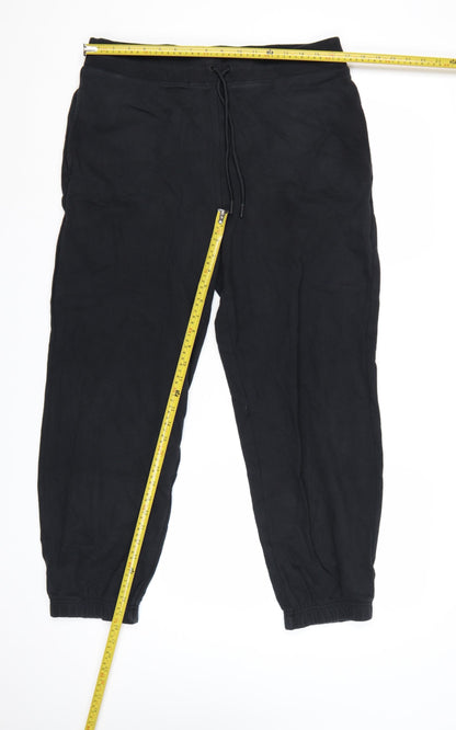 Marks and Spencer Women’s Black Jogger Trousers Size 16 Regular