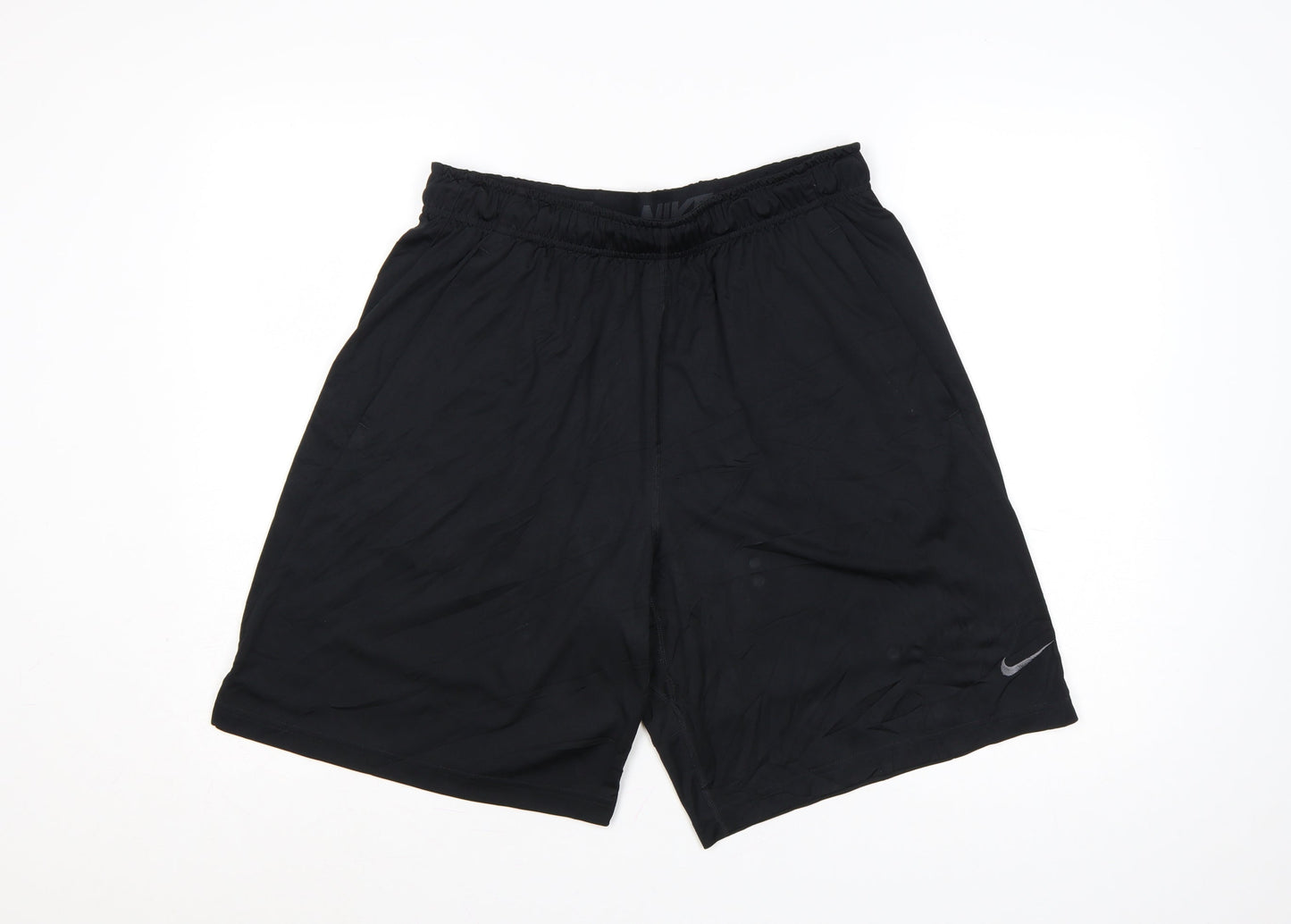 Nike Men's Black Large Dri-FIT Athletic Training Shorts