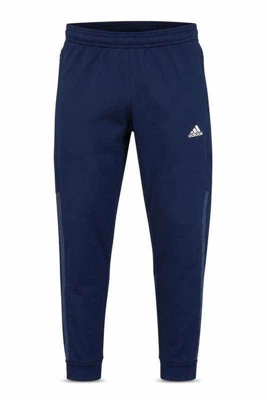 Adidas Men Blue Slim Fit Jogger Trousers Size S
