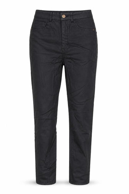 Zara Womens Black Slim Trousers Size 10 Cotton Blend