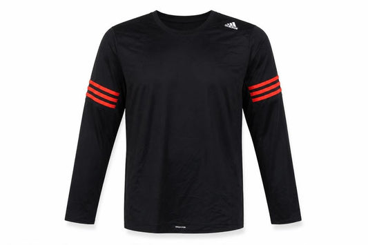 Adidas Men's Black XL Long Sleeve Running T-Shirt Climalite
