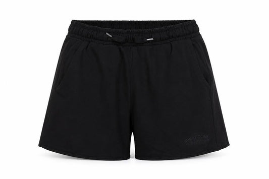 H&M Divided Womens Black XS Sweat Shorts Lightweight Cotton Blend