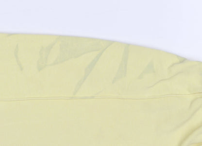 Nike Womens Yellow XS Jogger Sweatpants with Elastic Waist