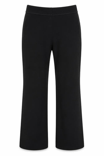 Next Petite Black Straight Leg Tailored Trousers Size 10