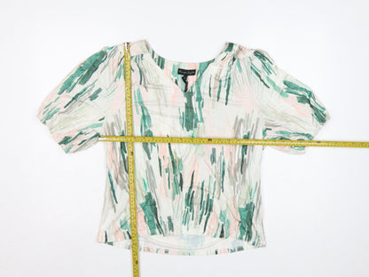 Phase Eight Women's Multicoloured Viscose Tunic Blouse UK 14