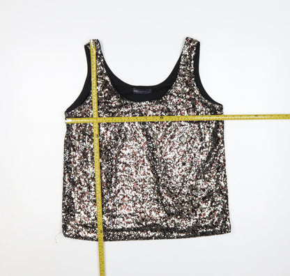 Marks and Spencer Women’s Multicoloured Sequin Tank Top Size 18