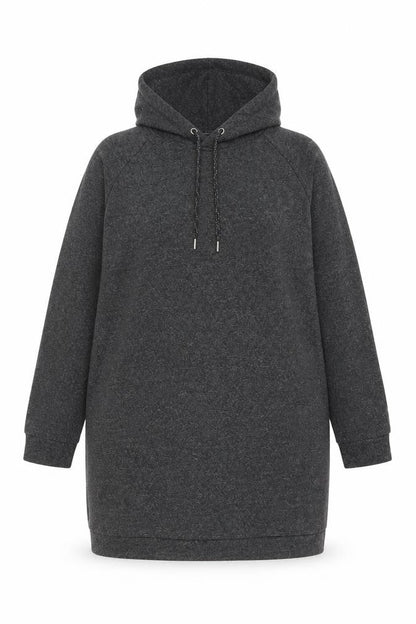 Yours Women Charcoal Grey Size 20 Pullover Hoodie Sweatshirt