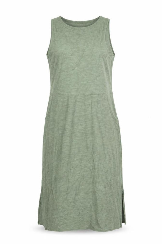 Marks and Spencer Women’s Green Size 12 Tank Midi Dress
