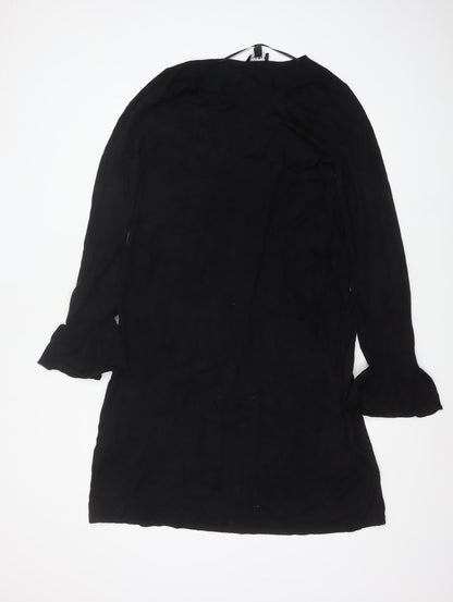 Long Tall Sally Women’s Black Knee Length Shift Dress Size 14 Tall