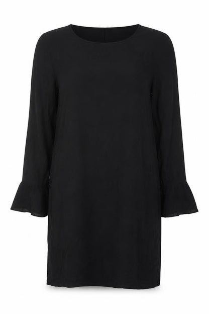 Long Tall Sally Women’s Black Knee Length Shift Dress Size 14 Tall