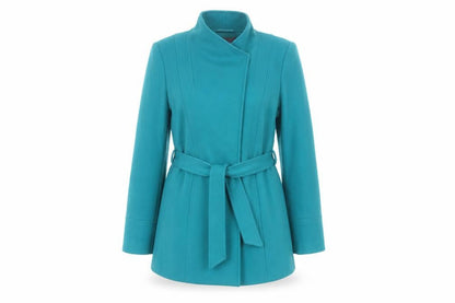 Marks & Spencer Per Una Women's Green Belted Trench Coat Size 10