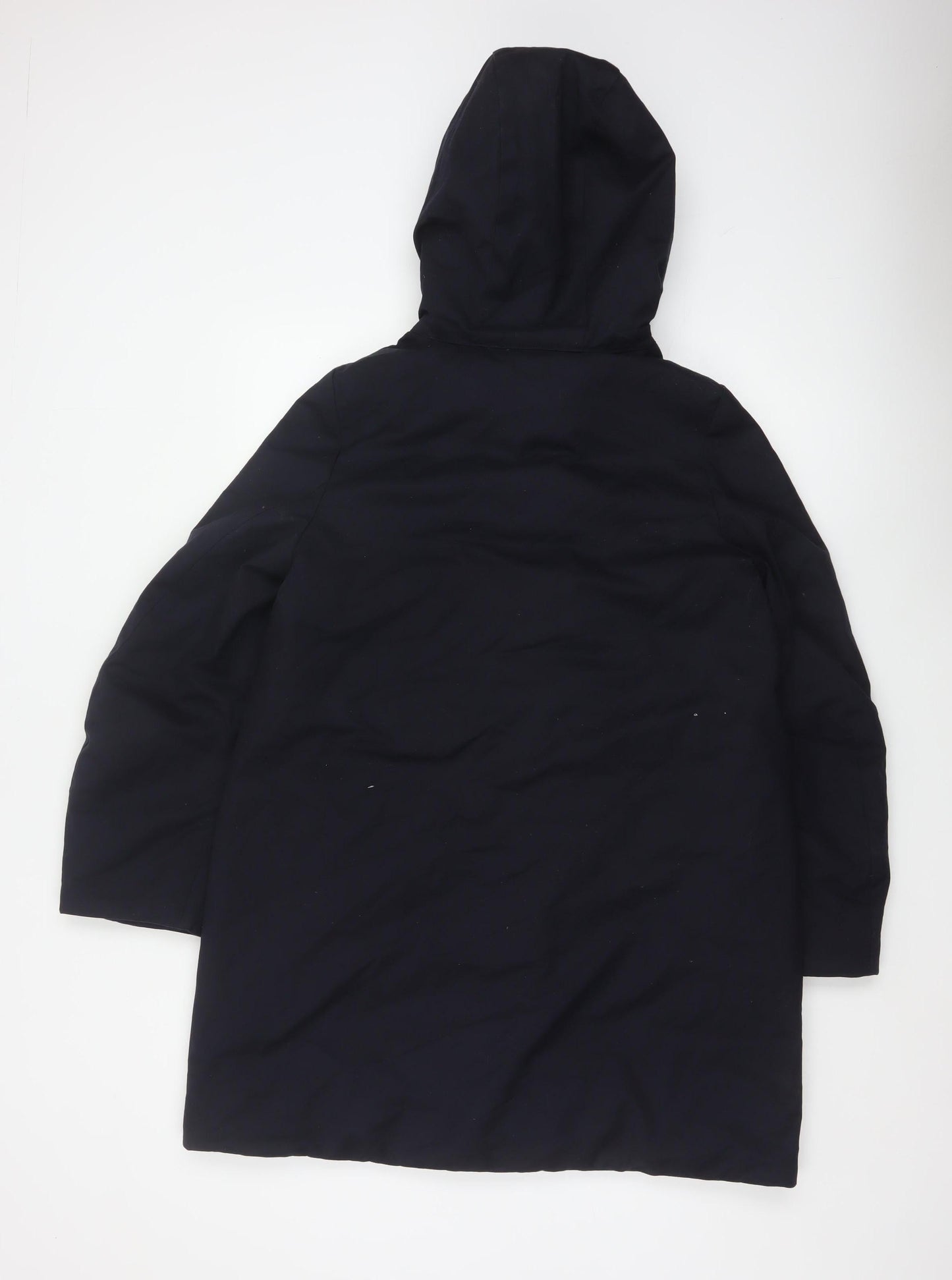 Uniqlo Womens Black XS Hooded Down Parka Coat