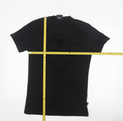Guinness Men's Black Crew Neck Short Sleeve T-Shirt Size L
