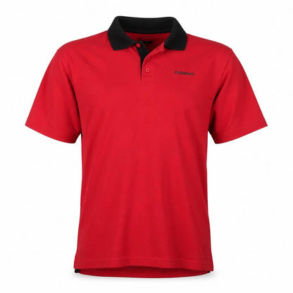 Donnay Men’s Red Short Sleeve Polo Shirt Size M Regular Fit