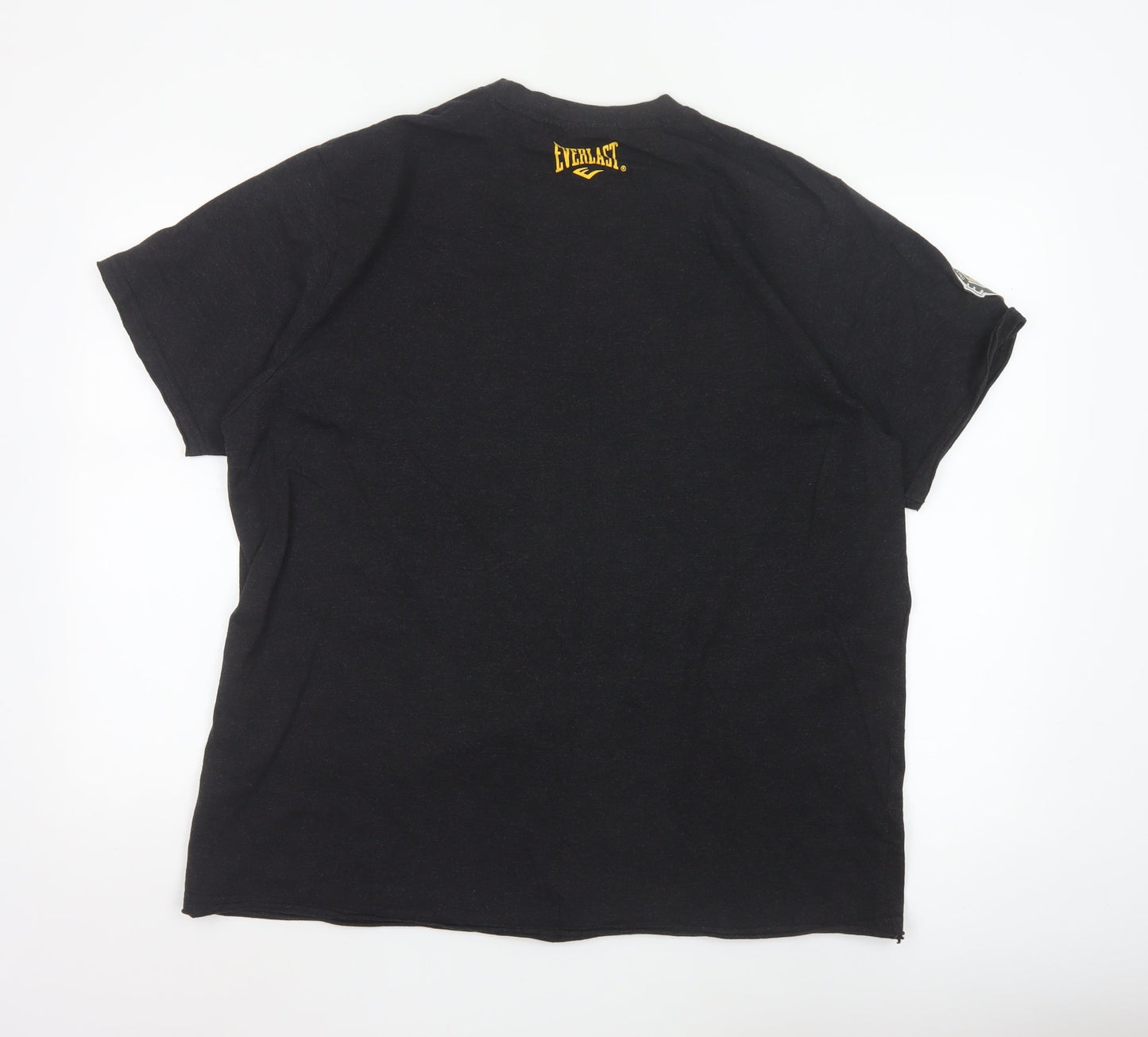 Everlast Men's Black Boxing Graphic T-Shirt 2XL Cotton Blend