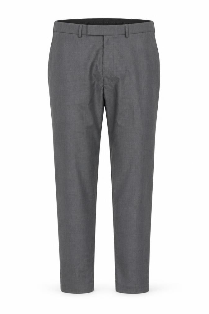 Marks and Spencer Mens Grey Regular Fit Dress Pants 36x33 Trousers