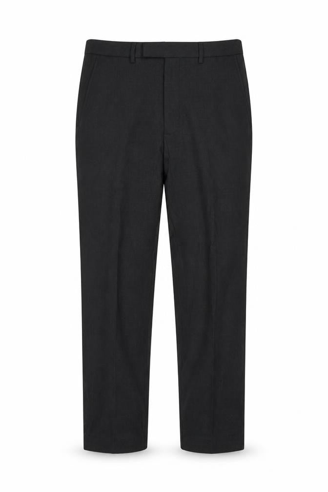 Marks and Spencer Men's Grey Wool Tailored Dress Trousers 32W 33L