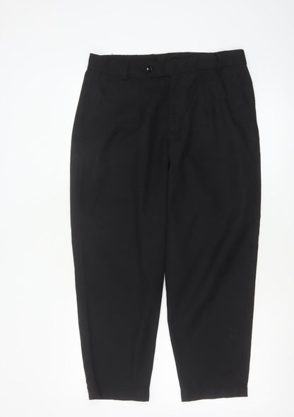 MKI Miyuki Zoku Women's Black Chino Tapered Trousers M